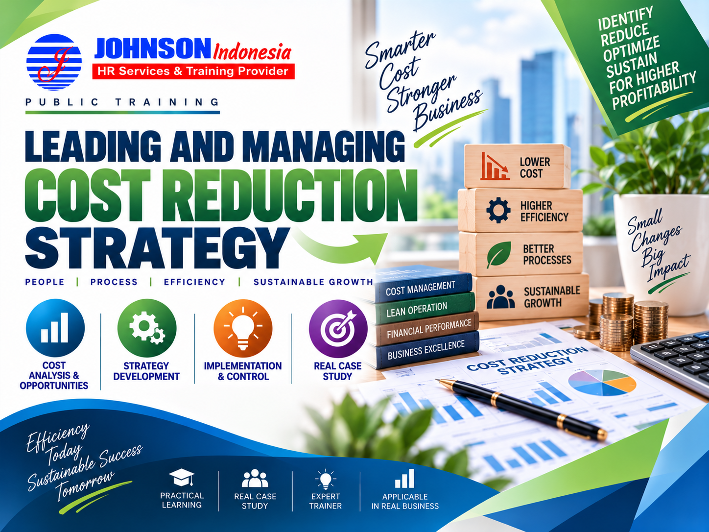  = Training Leading and Managing Cost Reduction Strategy