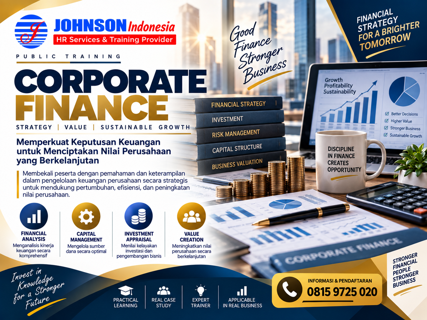  = Training Corporate Finance