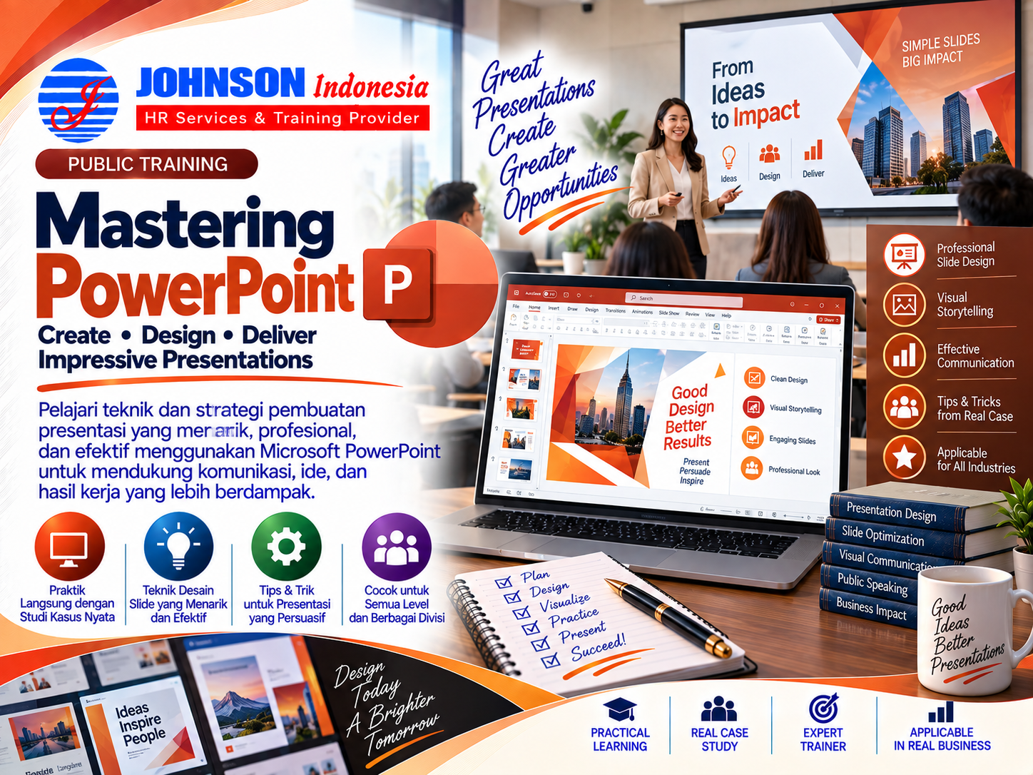= Training Mastering Powerpoint Johnson Indonesia