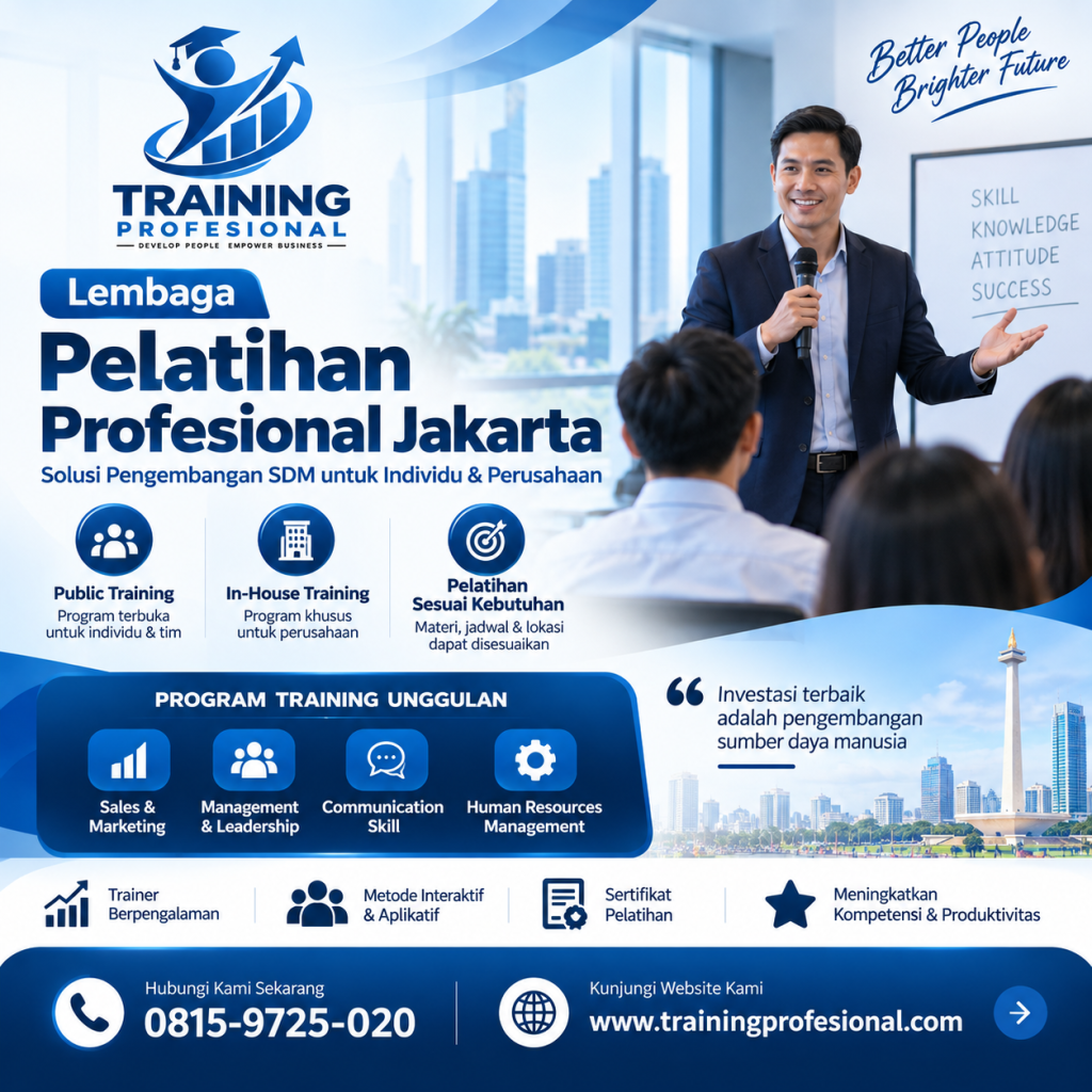 Lembaga Pelatihan Profesional Jakarta