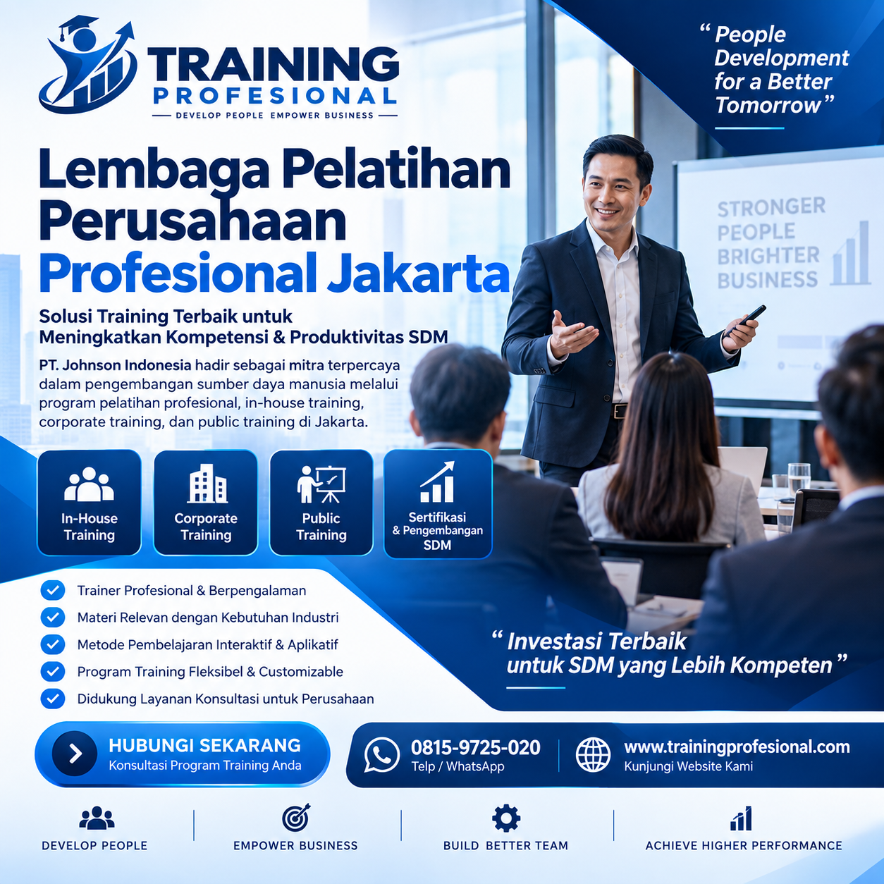 Lembaga Pelatihan Perusahaan Profesional Jakarta