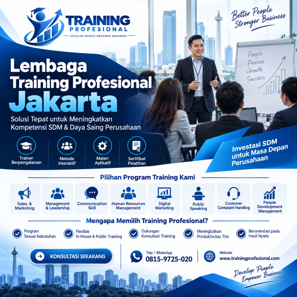 Lembaga Training Profesional Jakarta